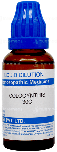 Sbl Colocynthis 30C Dilution 30Ml